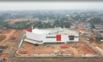 Commercial Center and Supermarket GO! Thai Nguyen Construction Images 01/2021
