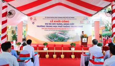 Lễ Khởi Công Dự Án Xây Dựng, Nâng Cấp Trường THPT Trung Phú