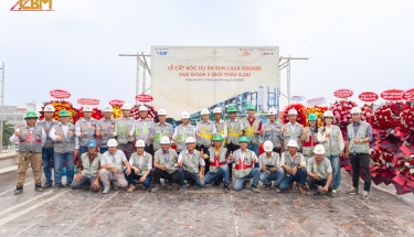 CBM Cất Nóc Dự Án Sun Casa Square (Gói Thầu 3.2A)