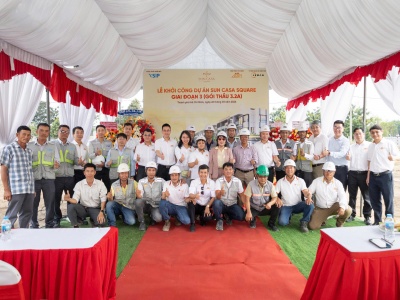 CBM Khởi Công Dự Án Sun Casa Square Giai Đoạn 3 (Gói Thầu 3.2A)