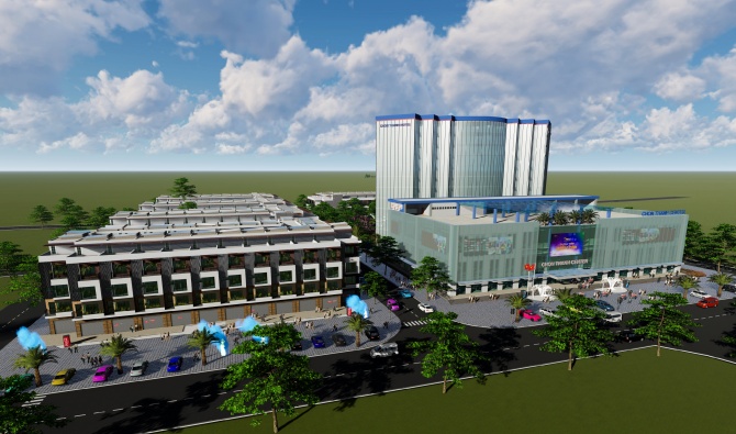 TTTM Chơn Thành Plaza và Khu Nhà Phố Liền Kề