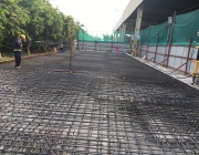 Hình ảnh thi công tại công trình Mở rộng nhà xưởng USG Boral tháng 9/2019