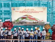 MM Mega Market Đà Nẵng Chính Thức Cất Nóc – Cột Mốc Quan Trọng Trên Hành Trình Về Đích  Đúng Hẹn