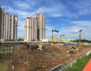 Hình ảnh thi công tại công trường Khu dân cư Tầm Nhìn - Giai đoạn 2 tháng 08/2018