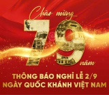 Thông Báo Nghỉ Lễ Quốc Khánh 2/9