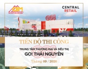 Hình Ảnh Thi Công  tại Công Trình Trung Tâm Thương Mại và Siêu Thị GO! Thái Nguyên tháng 09/2020