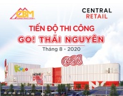 Hình Ảnh Thi Công  tại Công Trình Trung Tâm Thương Mại và Siêu Thị GO! Thái Nguyên tháng 08/2020