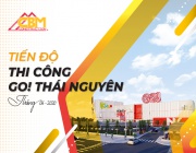 Hình Ảnh Thi Công  tại Công Trình Trung Tâm Thương Mại và Siêu Thị GO! Thái Nguyên tháng 06/2020